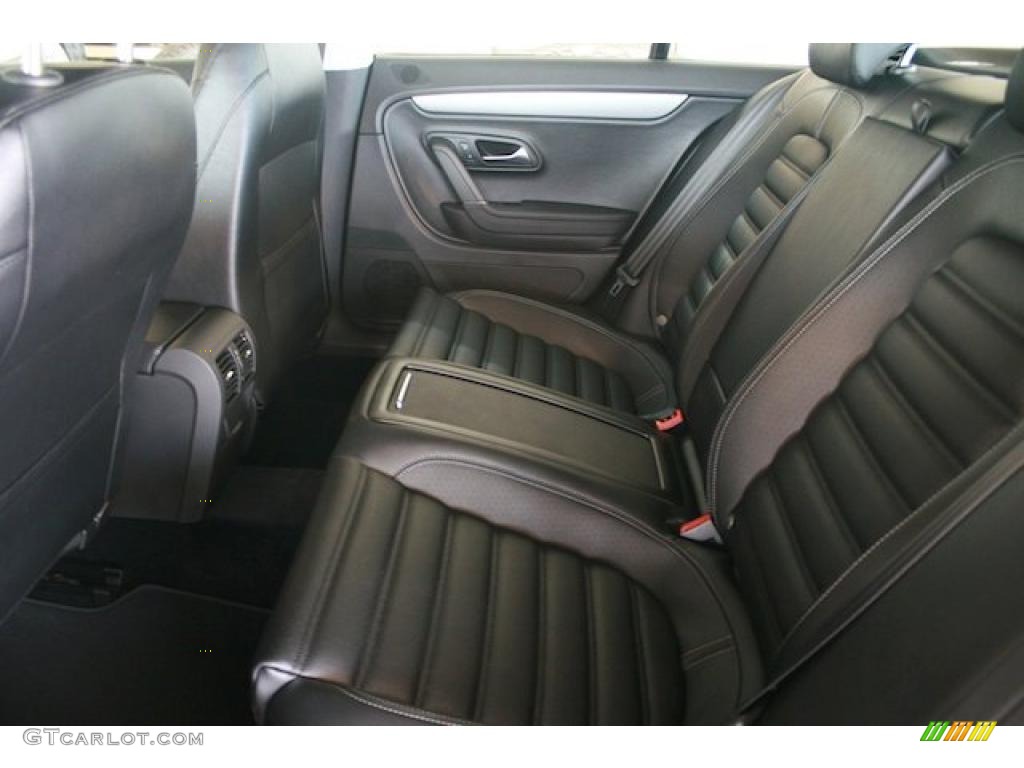Black Interior 2011 Volkswagen CC Sport Photo #38147219
