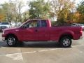 2008 Redfire Metallic Ford F150 XLT SuperCab 4x4  photo #2