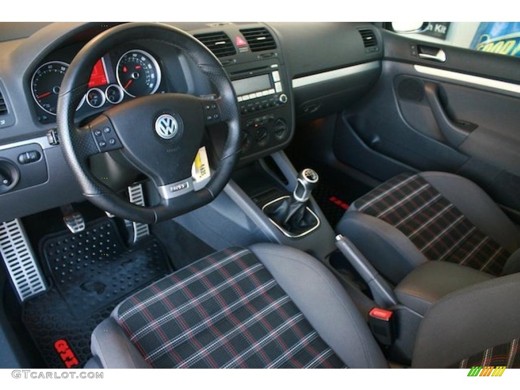 Interlagos Black Cloth Interior 2009 Volkswagen GTI 2 Door Photo #38148659