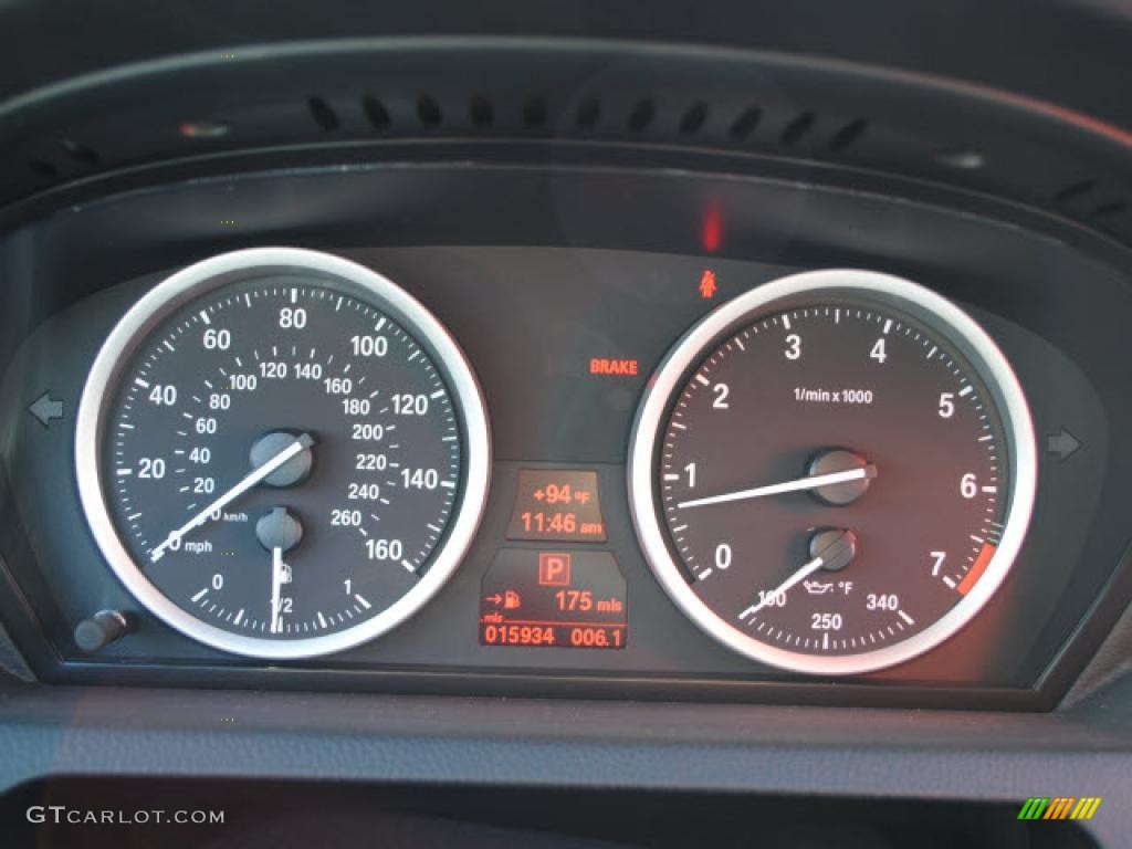 2010 BMW 6 Series 650i Coupe Gauges Photo #38148731
