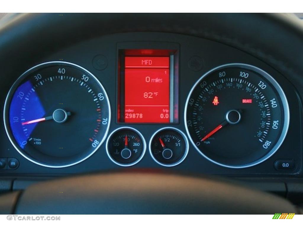 2009 Volkswagen GTI 2 Door Gauges Photo #38148795