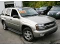 2003 Light Pewter Metallic Chevrolet TrailBlazer LS 4x4  photo #3