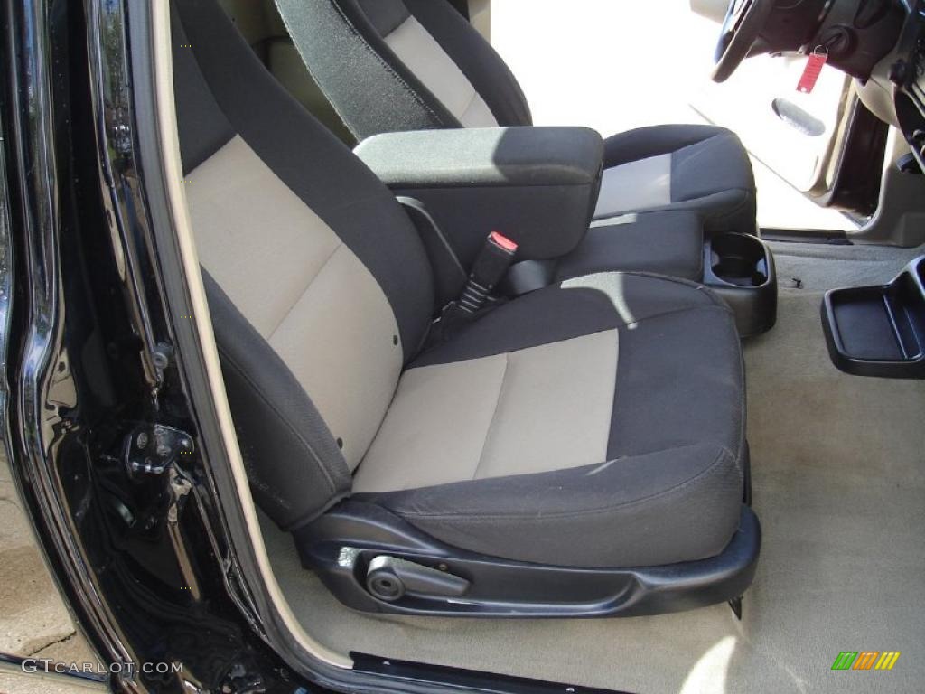 Black/Medium Pebble Interior 2004 Ford Ranger XLT SuperCab Photo #38150054