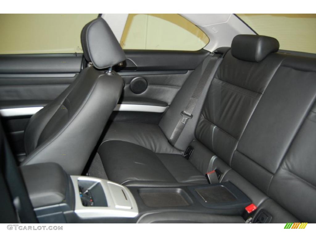 Black Interior 2008 BMW 3 Series 328i Coupe Photo #38150460