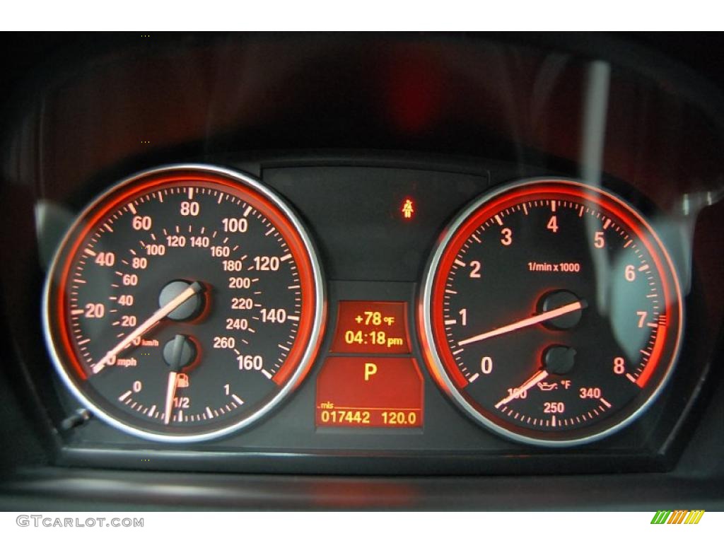 2008 BMW 3 Series 328i Coupe Gauges Photo #38150496