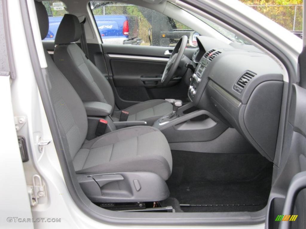 Titan Black Interior 2010 Volkswagen Jetta S Sedan Photo #38151284