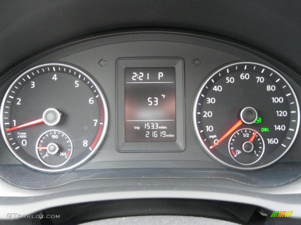 2010 Volkswagen Jetta S Sedan Gauges Photos