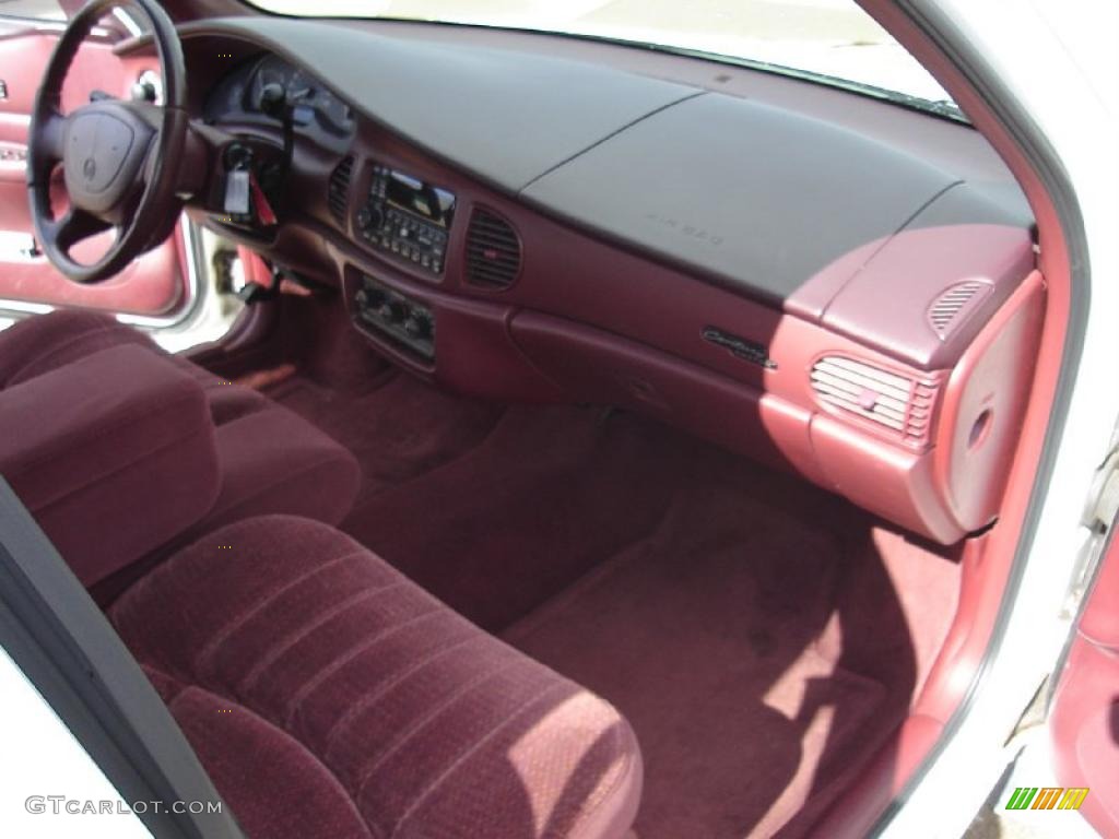 Bordeaux Red Interior 1998 Buick Century Custom Photo #38151672