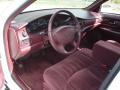 Bordeaux Red 1998 Buick Century Custom Interior Color