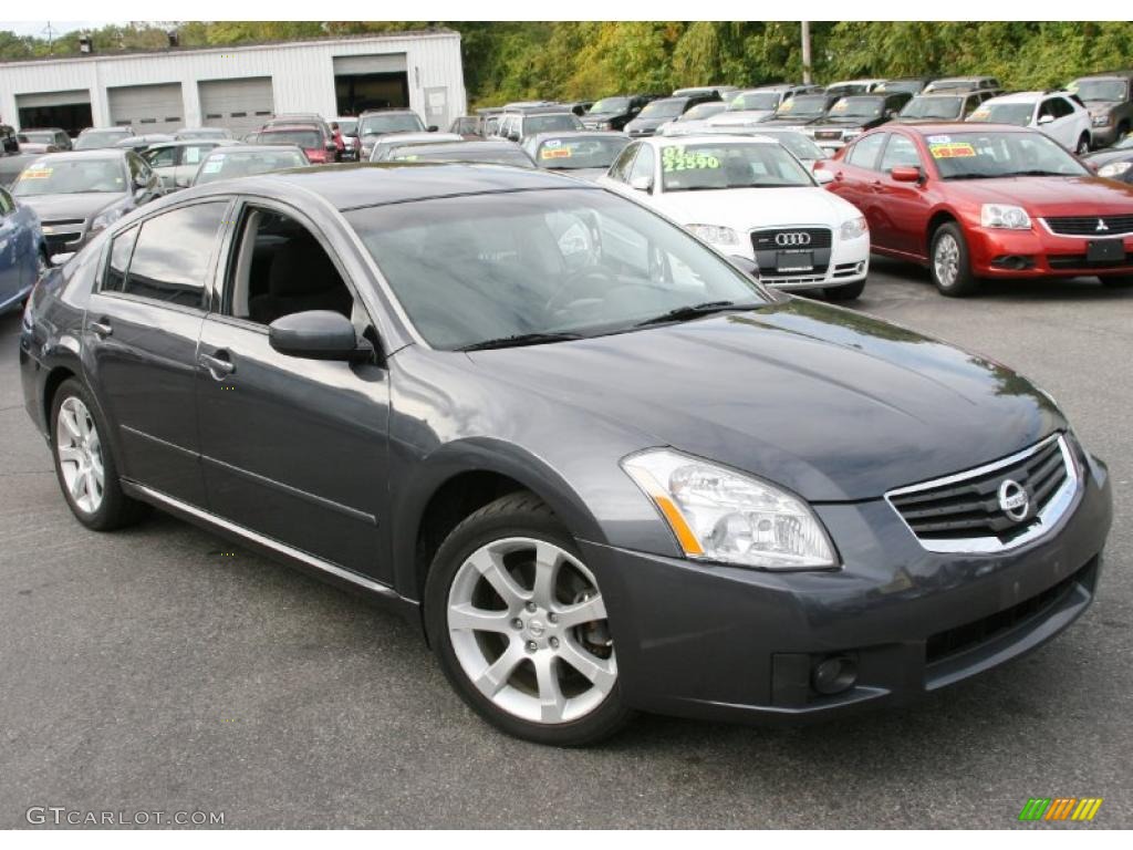 Dark Slate Metallic 2007 Nissan Maxima 3.5 SE Exterior Photo #38151904
