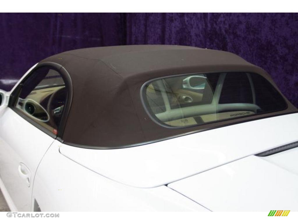 2008 Boxster  - Carrara White / Sand Beige photo #35