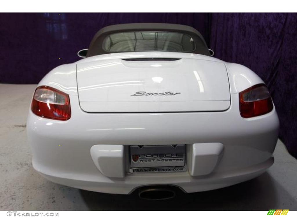 2008 Boxster  - Carrara White / Sand Beige photo #37