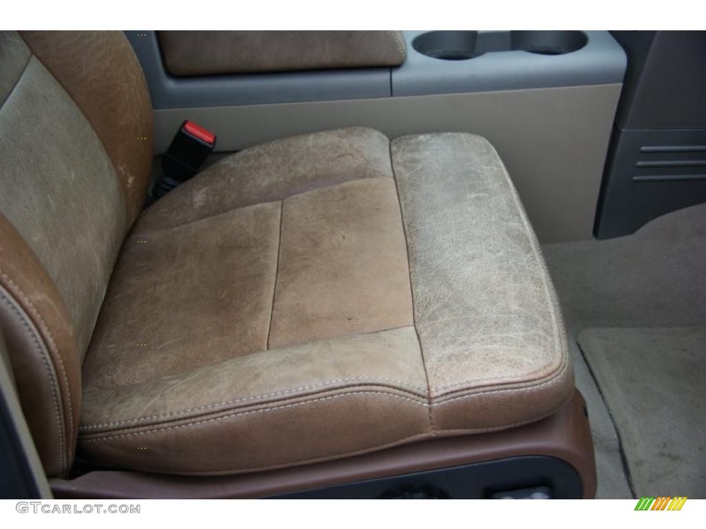 2007 F150 King Ranch SuperCrew 4x4 - Oxford White / Castano Brown Leather photo #22