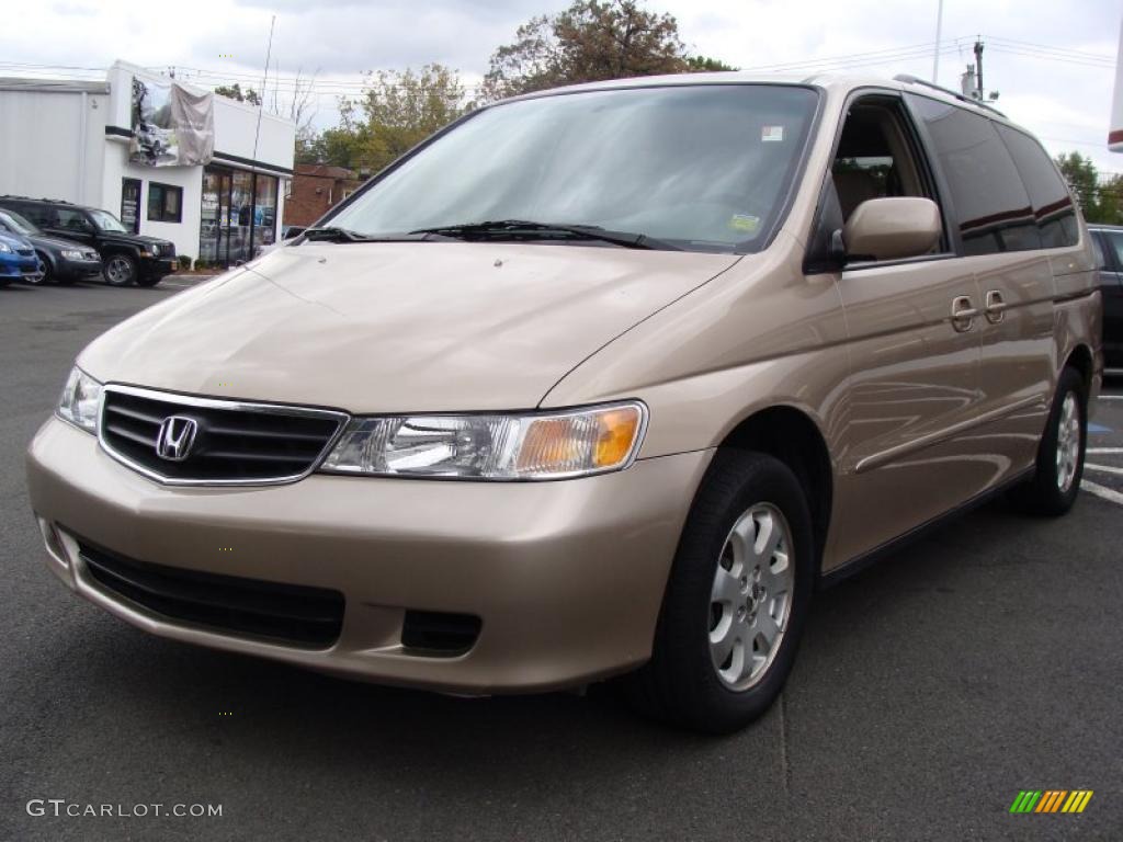 Mesa Beige Metallic 2002 Honda Odyssey EX-L Exterior Photo #38153616