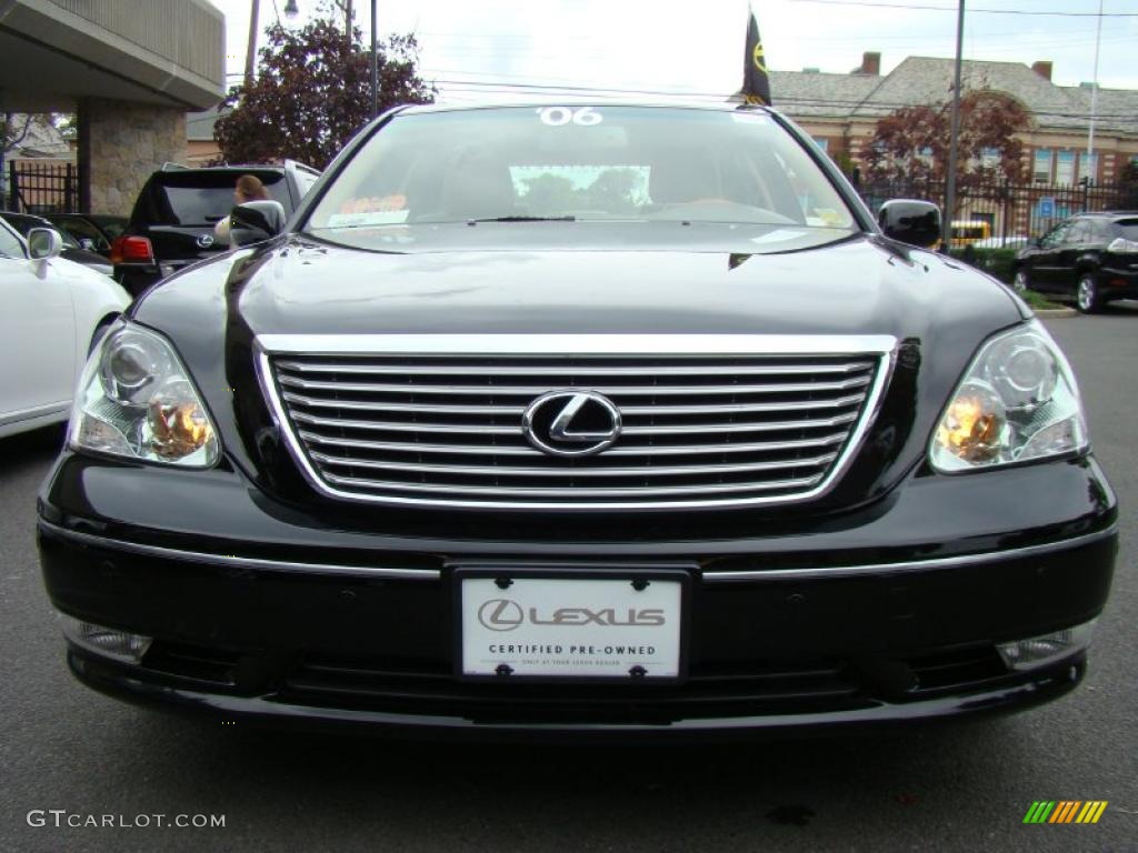 2006 LS 430 - Black Onyx / Cashmere photo #2