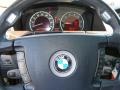 Black/Natural Brown 2004 BMW 7 Series 745i Sedan Steering Wheel