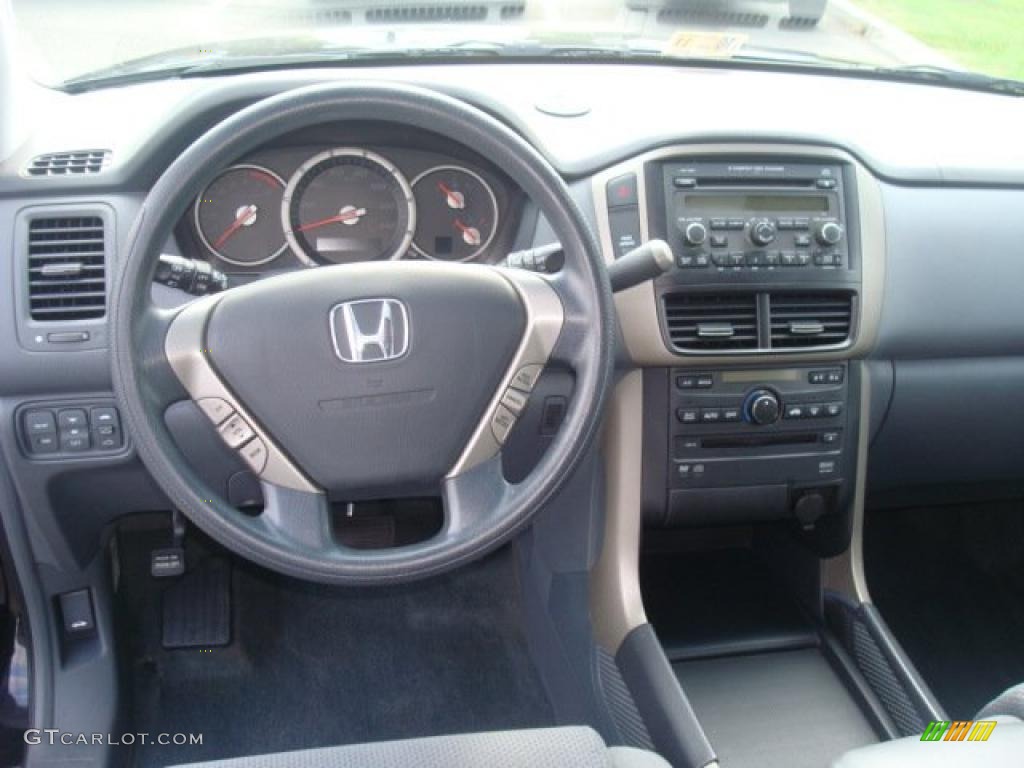 2008 Honda Pilot Special Edition Gray Dashboard Photo #38157733