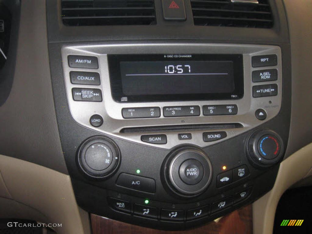 2006 Accord EX Sedan - Desert Mist Metallic / Ivory photo #9