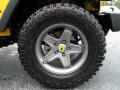 2008 Jeep Wrangler X 4x4 Trail Tek Wheel and Tire Photo