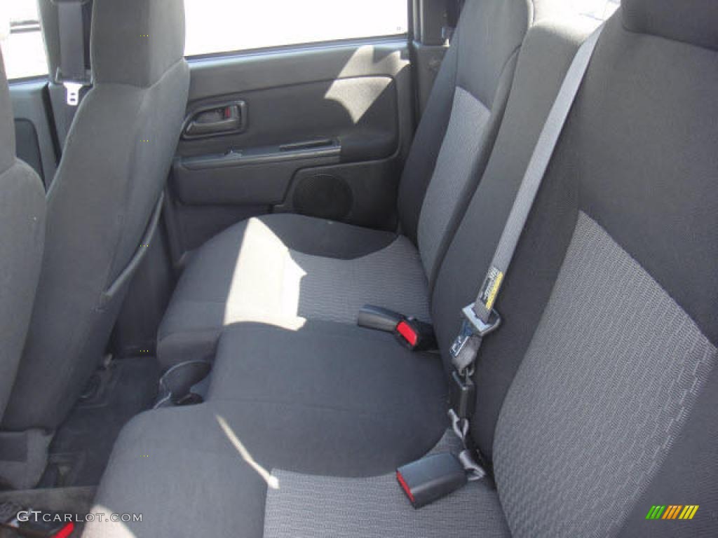 Very Dark Pewter Interior 2007 Chevrolet Colorado LT Crew Cab Photo #38159633