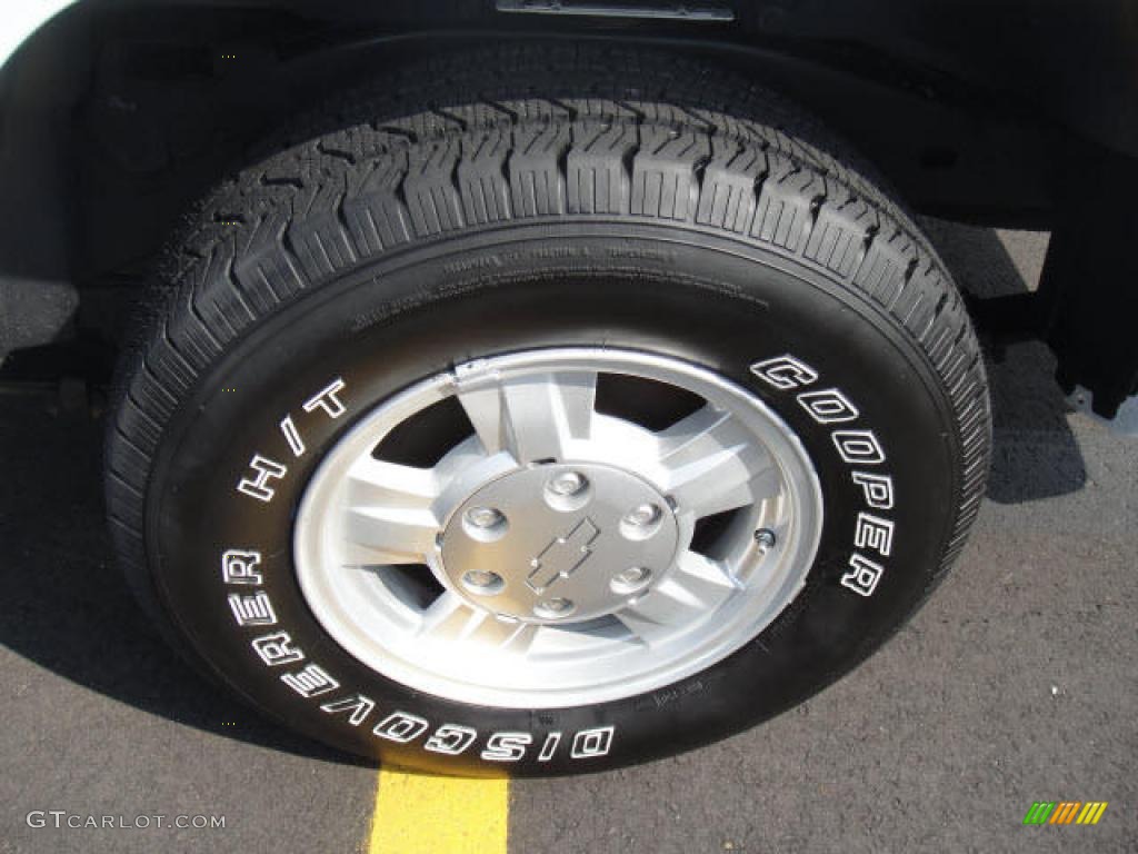 2007 Chevrolet Colorado LT Crew Cab Wheel Photo #38159677