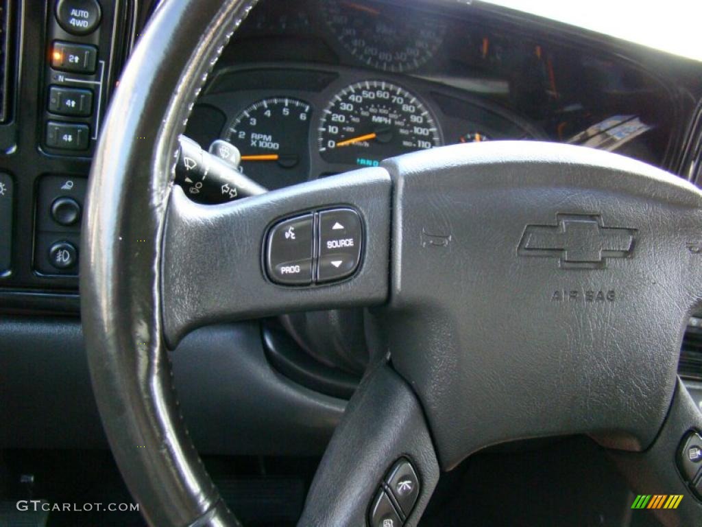 2003 Silverado 1500 Z71 Extended Cab 4x4 - Black / Dark Charcoal photo #23