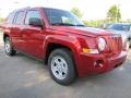 2010 Inferno Red Crystal Pearl Jeep Patriot Sport  photo #4