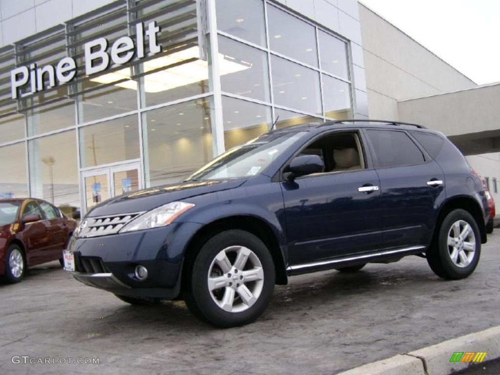 Midnight Blue Pearl Nissan Murano