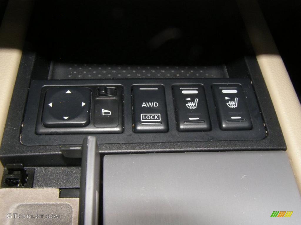 2007 Murano SL AWD - Midnight Blue Pearl / Cafe Latte photo #15