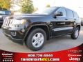 2011 Brilliant Black Crystal Pearl Jeep Grand Cherokee Laredo  photo #1