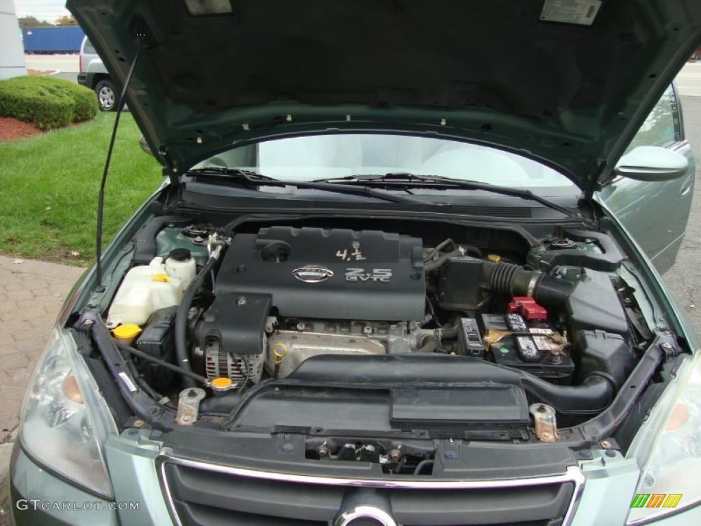 2002 Nissan Altima 2.5 S 2.5 Liter DOHC 16V 4 Cylinder Engine Photo #38163305
