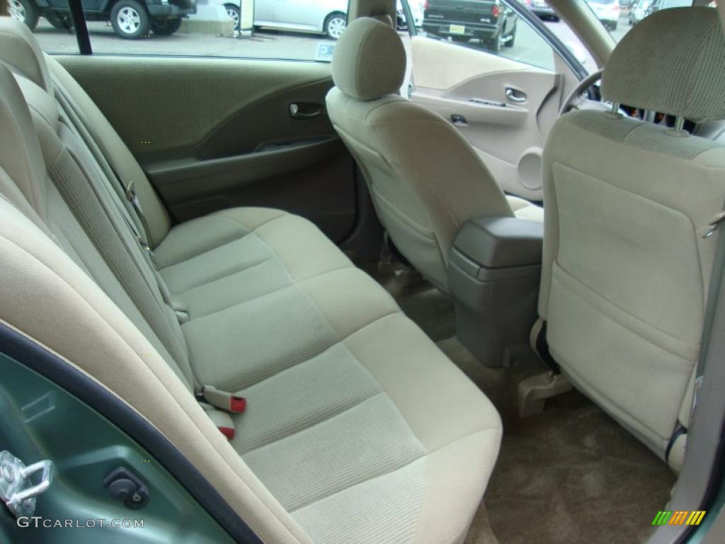 Blond Beige Interior 2002 Nissan Altima 2 5 S Photo