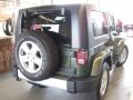 2009 Jeep Green Metallic Jeep Wrangler Sahara 4x4  photo #15