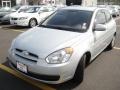 2010 Platinum Silver Hyundai Accent GS 3 Door  photo #3