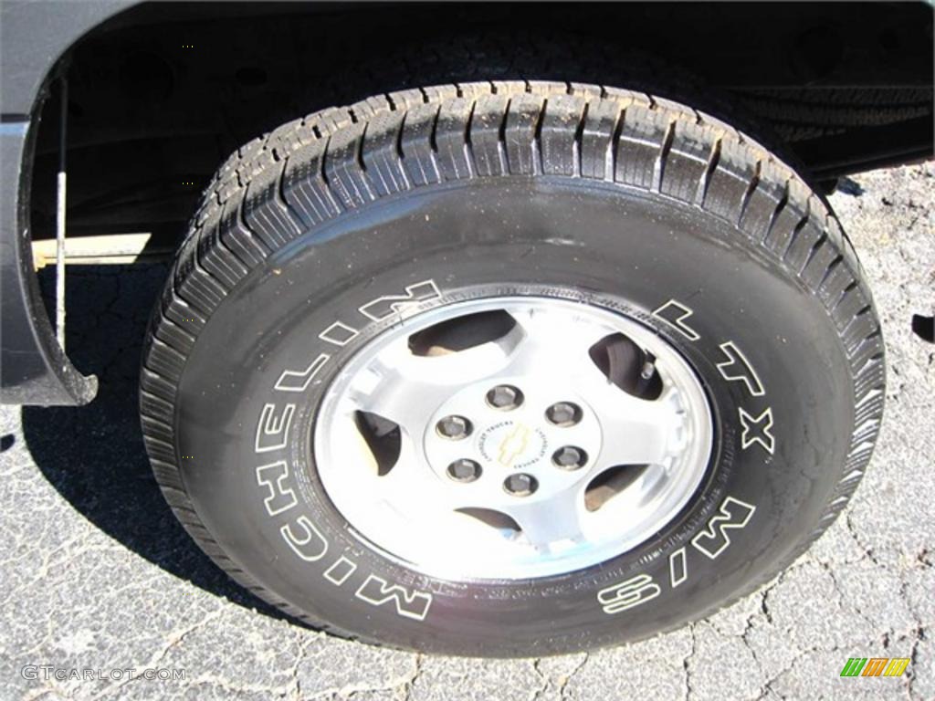 2001 Silverado 1500 Z71 Extended Cab 4x4 - Medium Charcoal Gray Metallic / Graphite photo #6