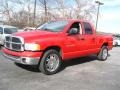 2005 Flame Red Dodge Ram 1500 SLT Quad Cab  photo #1