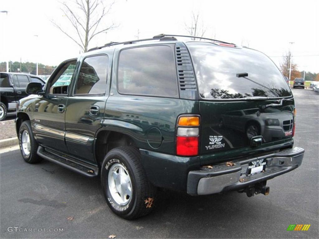 2004 Yukon SLT - Polo Green Metallic / Neutral/Shale photo #2