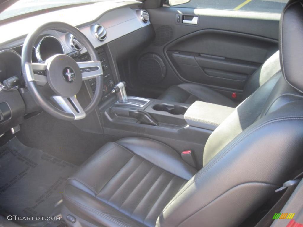2007 Mustang GT Premium Convertible - Redfire Metallic / Dark Charcoal photo #13