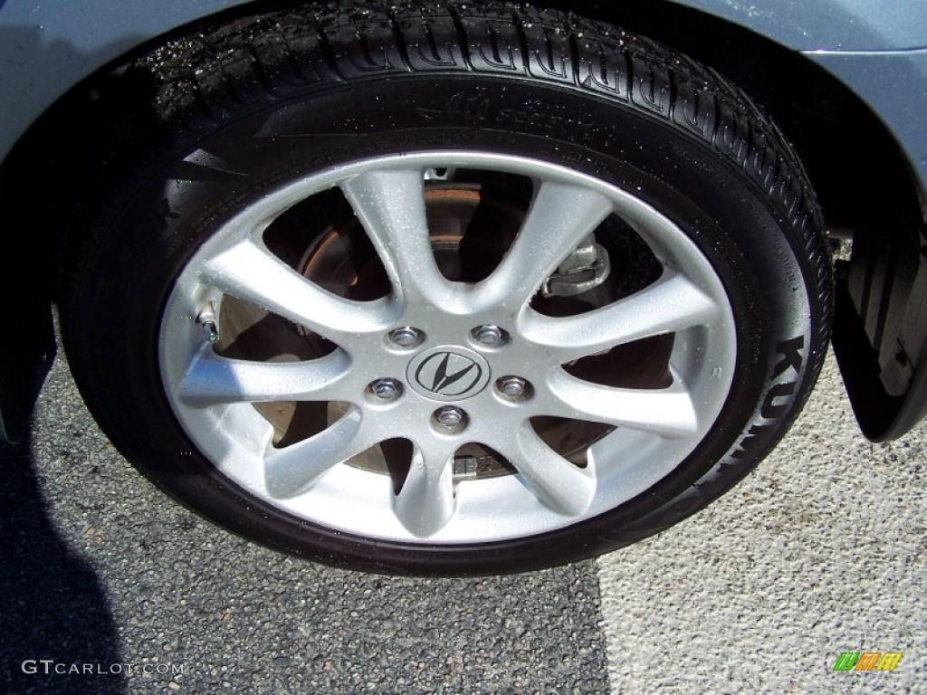 2008 TSX Sedan - Glacier Blue Metallic / Quartz Gray photo #4