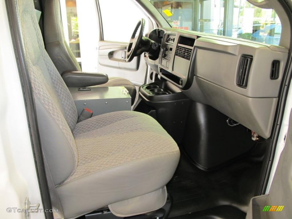 Medium Pewter Interior 2007 Chevrolet Express 2500 Extended Commercial Van Photo #38173260