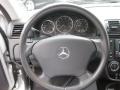 2005 Mercedes-Benz ML Charcoal Interior Steering Wheel Photo