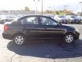 2006 Ebony Black Hyundai Accent GLS Sedan  photo #2