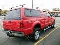 Red - F350 Super Duty XLT Crew Cab 4x4 Photo No. 4