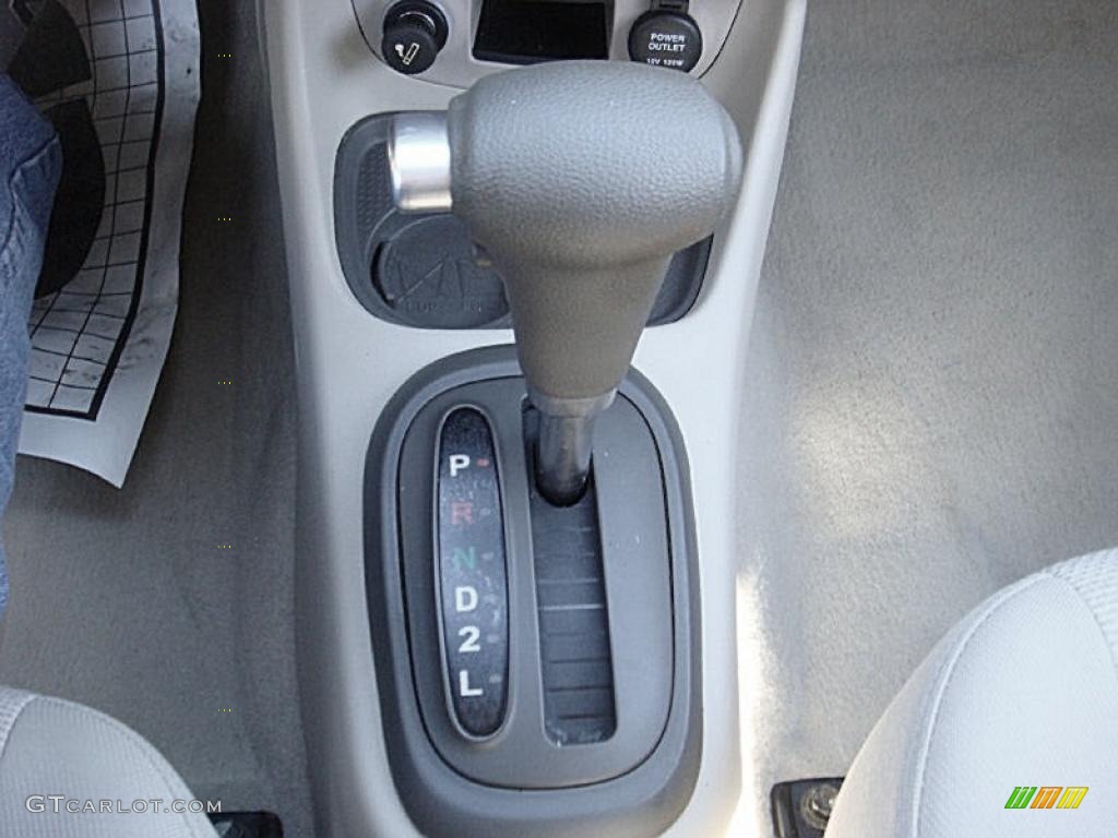 2006 Accent GLS Sedan - Ebony Black / Beige photo #19