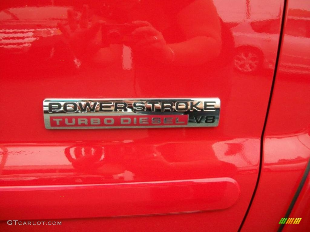 2007 Ford F350 Super Duty XLT Crew Cab 4x4 Marks and Logos Photo #38173996