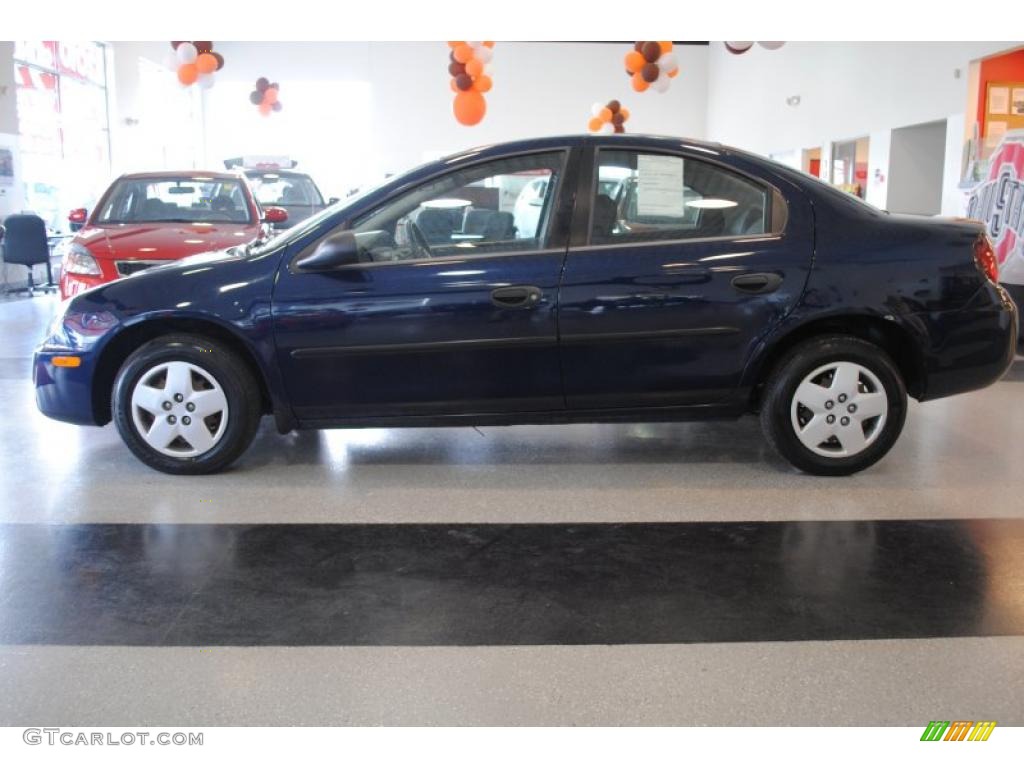 2005 Neon SE - Midnight Blue Pearlcoat / Dark Slate Gray photo #3