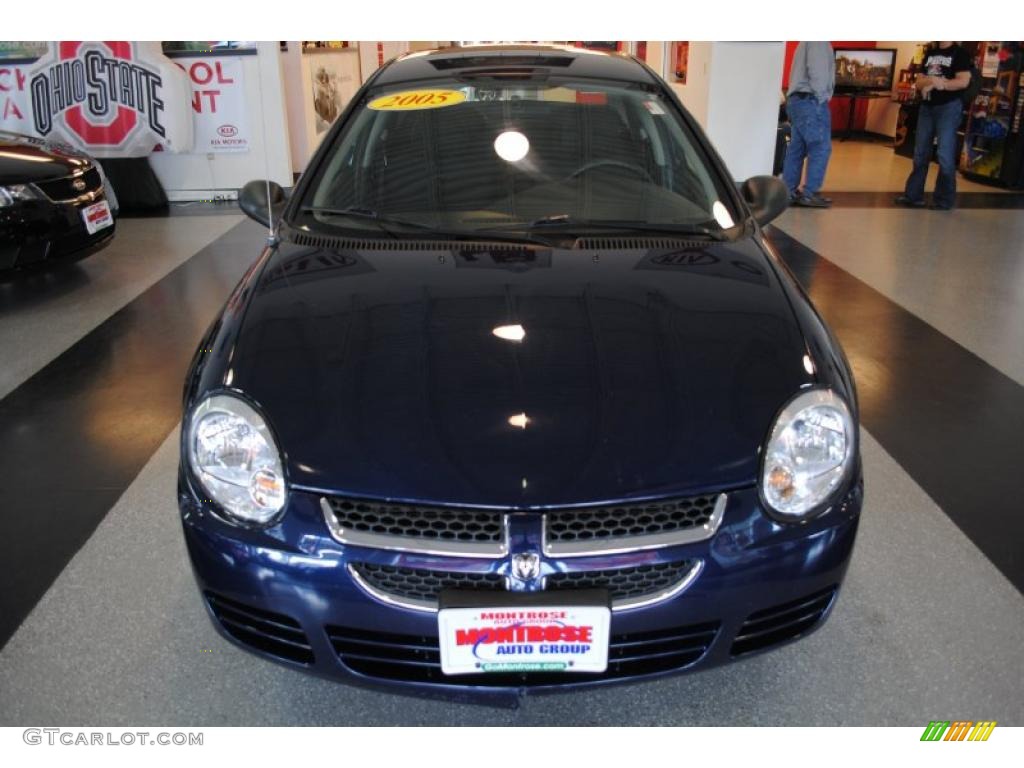 2005 Neon SE - Midnight Blue Pearlcoat / Dark Slate Gray photo #9