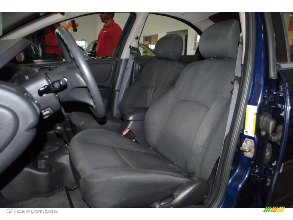 Dark Slate Gray Interior 2005 Dodge Neon SE Photo #38176772