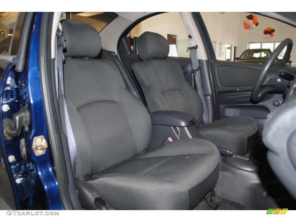 Dark Slate Gray Interior 2005 Dodge Neon SE Photo #38176844
