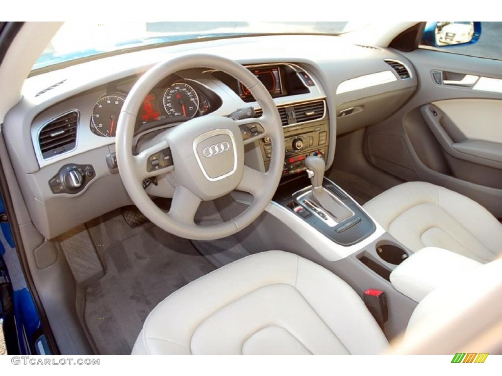 Light Grey Interior 2009 Audi A4 3.2 quattro Sedan Photo #38177400